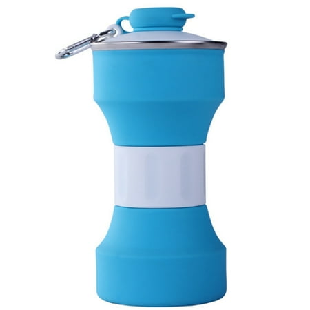 650ML Folding Sports Water Folding Cup Cup Travel Mini Portable Silicone Water Cup Water Blue
650ML Folding Sports Water Folding Cup Cup Travel Mini Portable Silicone Water Cup Water Blue
