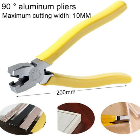 TINYSOME 8 Inch 90 Degree Aluminum Alloy Folding Pliers V-groove Slot Notch Cutter for Bending Frames
TINYSOME 8 Inch 90 Degree Aluminum Alloy Folding Pliers V-groove Slot Notch Cutter for Bending Frames