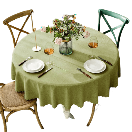 Heavy duty vinyl tablecloth water and oil resistant solid color wipeable tablecloth washable tablecloth for indoor and outdoor use (60 round multi-color)
Heavy duty vinyl tablecloth water and oil resistant solid color wipeable tablecloth washable tablecloth for indoor and outdoor use (60 round multi-color)