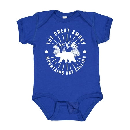 Inktastic The Great Smoky Mountains Are Calling Gift Baby Boy or Baby Girl Bodysuit
Inktastic The Great Smoky Mountains Are Calling Gift Baby Boy or Baby Girl Bodysuit