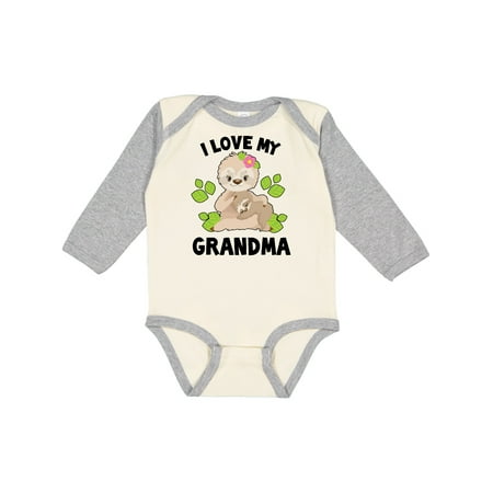 Inktastic Cute Sloth I Love My Grandma with Leaves Gift Baby Boy or Baby Girl Long Sleeve Bodysuit
Inktastic Cute Sloth I Love My Grandma with Leaves Gift Baby Boy or Baby Girl Long Sleeve Bodysuit