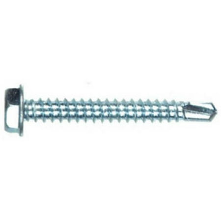 Hillman Fasteners 560384 100 Pack Washer Head Self Drilling Screw - 0.25-14 x 2 in.
Hillman Fasteners 560384 100 Pack Washer Head Self Drilling Screw - 0.25-14 x 2 in.