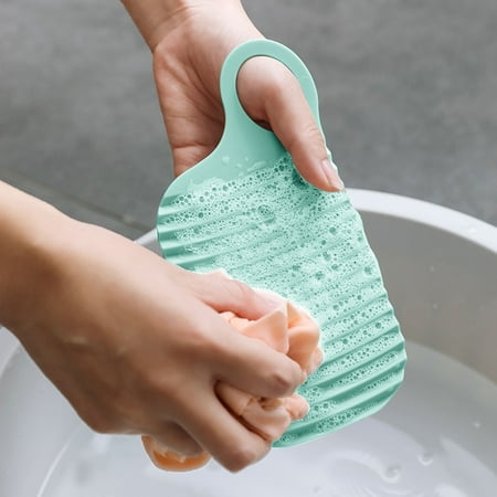 Tuelaly Wash Board Non Slip Quick Decontamination Thickened Portable Silicone Mini Wash Board Cleaning Products Laundry Accessories
Tuelaly Wash Board Non Slip Quick Decontamination Thickened Portable Silicone Mini Wash Board Cleaning Products Laundry Accessories