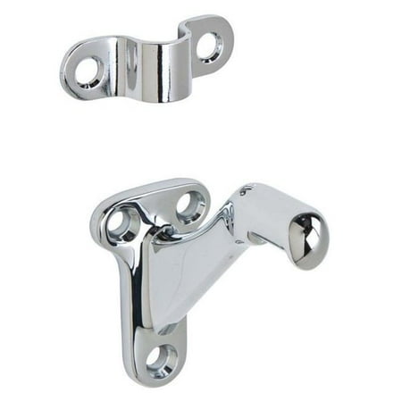 Ives Residential 059B26 Solid Brass Handrail Bracket Bright Chrome Finish 
Ives Residential 059B26 Solid Brass Handrail Bracket Bright Chrome Finish