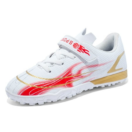 Girls Soccer Shoes TF Cleats Lightweight Hook And Loop Outdoor Non Slip Training Competition Athletic Football Shoes For Children Boys Kids Sneakers
Girls Soccer Shoes TF Cleats Lightweight Hook And Loop Outdoor Non Slip Training Competition Athletic Football Shoes For Children Boys Kids Sneakers