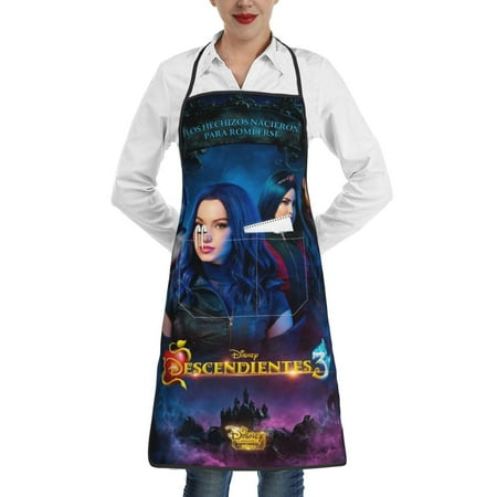 Descendants Apron for Women and Men with Pockets Adjustable Waterproof Chef Aprons for Kitchen Gardening Cooking BBQ or Baking
Descendants Apron for Women and Men with Pockets Adjustable Waterproof Chef Aprons for Kitchen Gardening Cooking BBQ or Baking