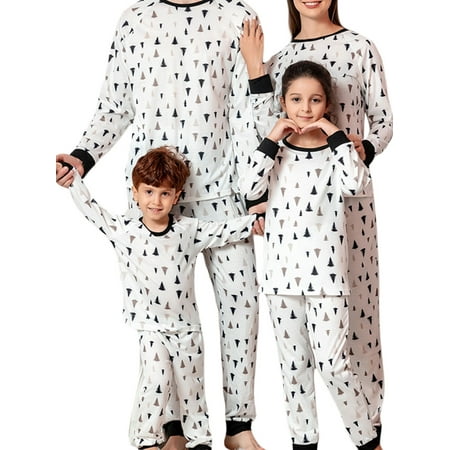 AMILIEe Family Matching Christmas Pajamas Dad Mom Kids Baby Xmas Tree Print Cotton Soft Sleepwear Pjs Outfits
AMILIEe Family Matching Christmas Pajamas Dad Mom Kids Baby Xmas Tree Print Cotton Soft Sleepwear Pjs Outfits