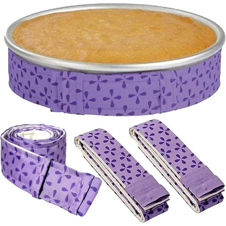 Cake Pan Strips 3Pcs Cake Pan Dampen Strips Super Absorbent Cake Pan Baking Strips Cake Strips for Even Baking
Cake Pan Strips 3Pcs Cake Pan Dampen Strips Super Absorbent Cake Pan Baking Strips Cake Strips for Even Baking