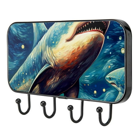 Star Sky Shark Self Adhesive Towel Coat Wood Iron Hooks for Home Keys Door Outdoor Home Improvement Utility Hook
Star Sky Shark Self Adhesive Towel Coat Wood Iron Hooks for Home Keys Door Outdoor Home Improvement Utility Hook