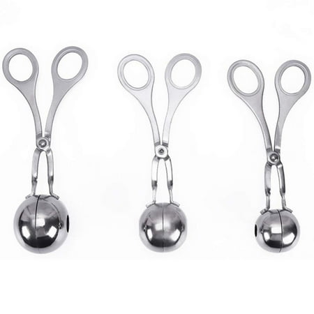 3Pcs Meatball Maker Meat Baller Spoon Stainless Steel Kitchen Making Tool Food Scoops for Kitchen DIY Cooking
3Pcs Meatball Maker Meat Baller Spoon Stainless Steel Kitchen Making Tool Food Scoops for Kitchen DIY Cooking