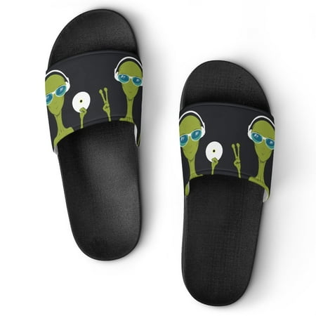 GZHJMY Stylish Slides for Women Men Music Green Alien Soft Flexible Slip-on Sandals Slippers
GZHJMY Stylish Slides for Women Men Music Green Alien Soft Flexible Slip-on Sandals Slippers