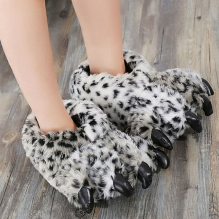 CoCopeanut Designer Leopard Claw Home Slippers Women Animal Woman Winter Plush Indoor Shoes Slides Female Bear Paw Bedroom Plush Slippers
CoCopeanut Designer Leopard Claw Home Slippers Women Animal Woman Winter Plush Indoor Shoes Slides Female Bear Paw Bedroom Plush Slippers