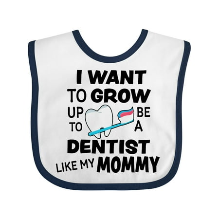 Inktastic I Want to Grow Up to Be a Dentist Like My Mommy Gift Baby Boy or Baby Girl Bib
Inktastic I Want to Grow Up to Be a Dentist Like My Mommy Gift Baby Boy or Baby Girl Bib