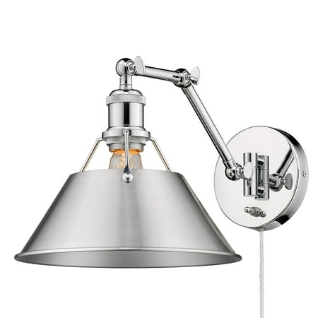 Golden Lighting Orwell 1 Light Articulating Wall Sconce
