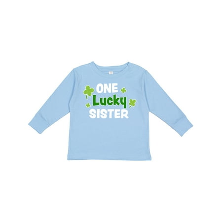 Inktastic One Lucky Sister with Shamrocks Gift Toddler Toddler Girl Long Sleeve T-Shirt
Inktastic One Lucky Sister with Shamrocks Gift Toddler Toddler Girl Long Sleeve T-Shirt