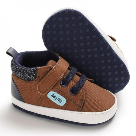 Autumn Fashion Baby Boys Anti-Slip Shoes Sneakers Toddler Soft Soled First Walkers