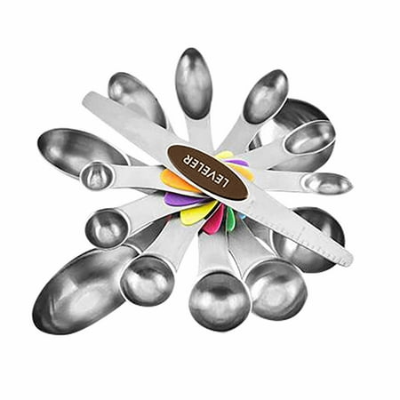 Baking Tool Stainless Steel Double Head Measuring Spoon 8-Piece Seasoning Spoon Condiment Pots
Baking Tool Stainless Steel Double Head Measuring Spoon 8-Piece Seasoning Spoon Condiment Pots