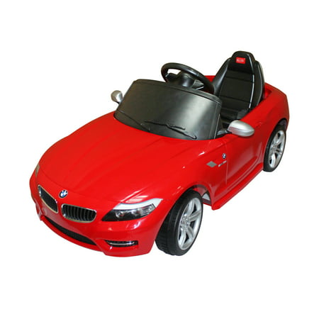 BMW Z4 Kids 6v Electric Ride On Toy Car w/ Parent Remote Control - Red