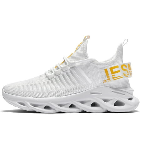 Earlde Men s Fashion Sneakers Breathable Mesh Running Shoes Blade Non Slip Soft Sole Casual Athletic Walking Shoes
Earlde Men s Fashion Sneakers Breathable Mesh Running Shoes Blade Non Slip Soft Sole Casual Athletic Walking Shoes