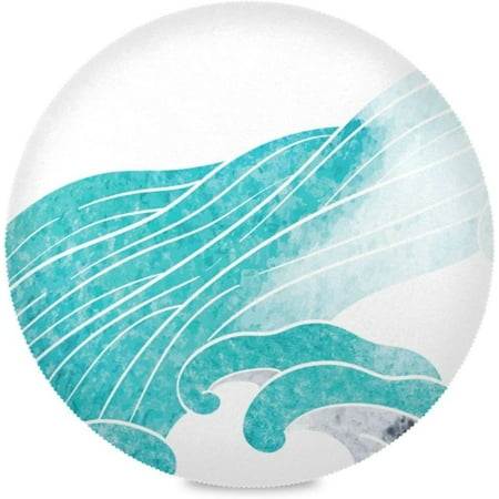 Coolnut Chinese Style Round Placemats Set of 1 Non-Slip Heat Resistant Washable Table Mats for Kitchen Dining Table Decoration 15.4 Inch
Coolnut Chinese Style Round Placemats Set of 1 Non-Slip Heat Resistant Washable Table Mats for Kitchen Dining Table Decoration 15.4 Inch
