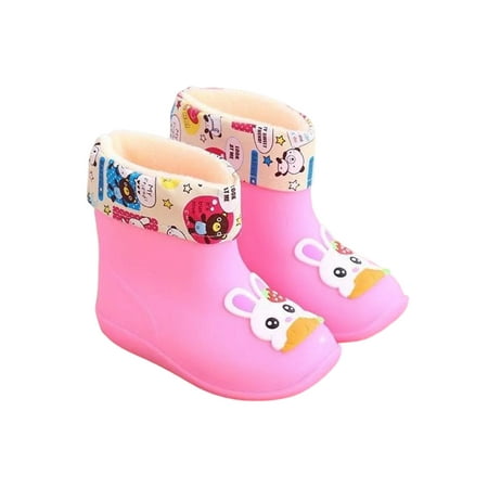 Harsuny Kids Waterproof Booties Cartoon Rain Boot Removable Lining Rubber Boots Walking Round Toe Lightweight Garden Shoes Wide Calf Rainboot Pink Plush Lined 7C
Harsuny Kids Waterproof Booties Cartoon Rain Boot Removable Lining Rubber Boots Walking Round Toe Lightweight Garden Shoes Wide Calf Rainboot Pink Plush Lined 7C