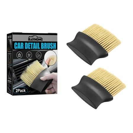 Detailing Brush for Car Cleaning Vents Dash Trim Seats Interior Wash Accessories