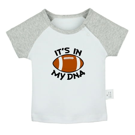 Football It s In My DNA Funny T shirt For Baby Newborn Babies T-shirts Infant Tops 0-24M Kids Graphic Tees Clothing (Short Gray Raglan T-shirt 6-12 Months)
Football It s In My DNA Funny T shirt For Baby Newborn Babies T-shirts Infant Tops 0-24M Kids Graphic Tees Clothing (Short Gray Raglan T-shirt 6-12 Months)