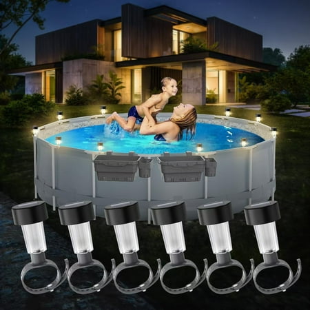Landscape Light Garden Lights on Clearance Solar LED Pool Light Suitable For Decorating Ground Pool Fences LED Water Proof Pool Accessories Night Light
Landscape Light Garden Lights on Clearance Solar LED Pool Light Suitable For Decorating Ground Pool Fences LED Water Proof Pool Accessories Night Light