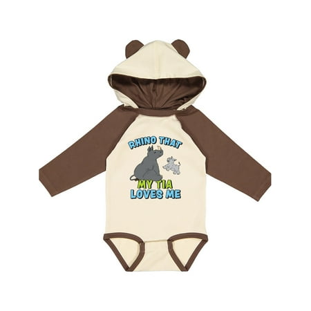 Inktastic Rhino That My Tia Loves Me with Cute Rhinos Gift Baby Boy or Baby Girl Long Sleeve Bodysuit
Inktastic Rhino That My Tia Loves Me with Cute Rhinos Gift Baby Boy or Baby Girl Long Sleeve Bodysuit
