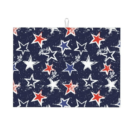 Sigee USA Stars for Dish Drying Mat for Kitchen Counter Premium Kitchen Drying Mat 18 x 24 Dish Drying Pad
Sigee USA Stars for Dish Drying Mat for Kitchen Counter Premium Kitchen Drying Mat 18 x 24 Dish Drying Pad