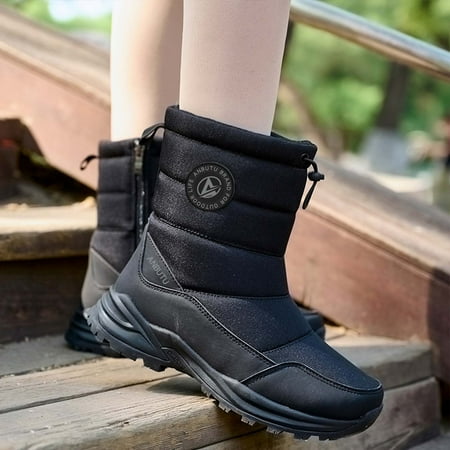 Qepwscx Outdoor Women Winter Warmer Snow Boots Round Toe Shoes Waterproof Slip On Casual Boots
Qepwscx Outdoor Women Winter Warmer Snow Boots Round Toe Shoes Waterproof Slip On Casual Boots