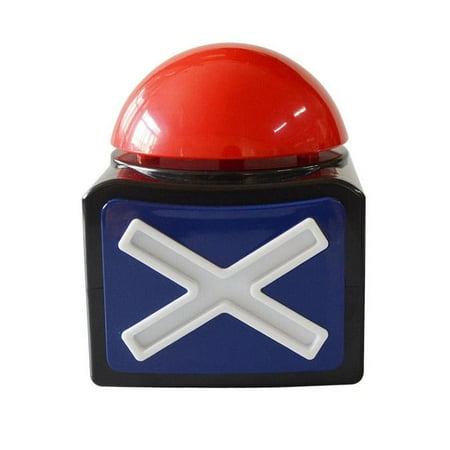 Game Answer Buzzer Alarm Button Light Sound Red Light Quiz Buzzer Party V0O4