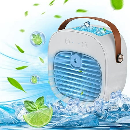 SZBXD Portable Air Cooler Personal Air Cooling Fan with 3 Speeds Duration 5-10 hrs USB Rechargeable Desk Fan for Home Office Travel Indoor & Outdoor Activities-White
SZBXD Portable Air Cooler Personal Air Cooling Fan with 3 Speeds Duration 5-10 hrs USB Rechargeable Desk Fan for Home Office Travel Indoor & Outdoor Activities-White
