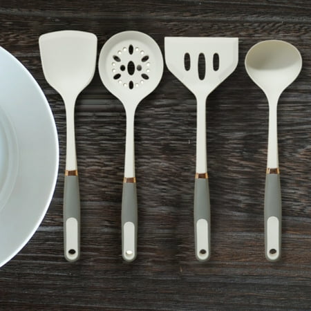 Christmas Clearance Silica Spatula Soup Ladle Gold Plated Ring Non Stick Pots And Pans Special Silica Spatula Household Food Grade Silica Kitchenware
Christmas Clearance Silica Spatula Soup Ladle Gold Plated Ring Non Stick Pots And Pans Special Silica Spatula Household Food Grade Silica Kitchenware