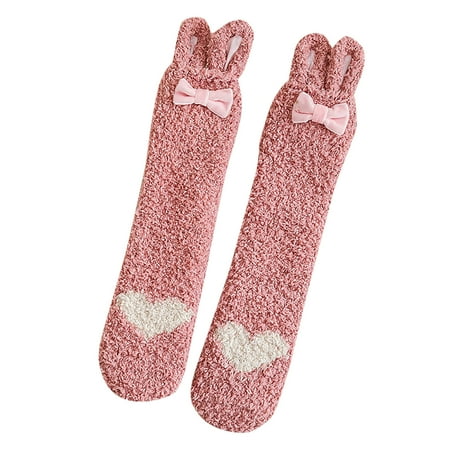 Children Adult Autumn And Winter Fashion Cute Rabbit Love Printing Comfortable Warm Floor Socks Non Slip Stockings Pink L
Children Adult Autumn And Winter Fashion Cute Rabbit Love Printing Comfortable Warm Floor Socks Non Slip Stockings Pink L