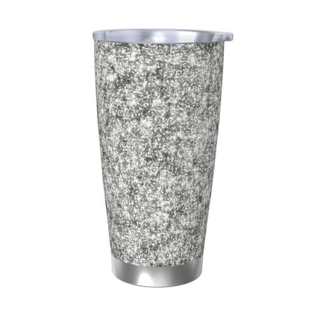 Lukts Silver Glitter for 20OZ Car Cup Stainless Steel Direct Drinking Straw Thermos Cup Suitable for Office Travel and Car-Without Straw
Lukts Silver Glitter for 20OZ Car Cup Stainless Steel Direct Drinking Straw Thermos Cup Suitable for Office Travel and Car-Without Straw