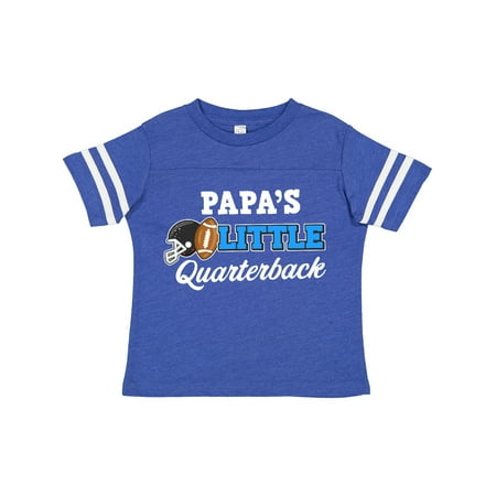 Inktastic Papas Little Quarterback with Football and Helmet Gift Toddler Boy or Toddler Girl T-Shirt
Inktastic Papas Little Quarterback with Football and Helmet Gift Toddler Boy or Toddler Girl T-Shirt