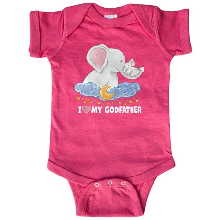 Inktastic I Love My Godfather Cute Elephants with Moon and Stars Gift Baby Boy or Baby Girl Bodysuit
Inktastic I Love My Godfather Cute Elephants with Moon and Stars Gift Baby Boy or Baby Girl Bodysuit