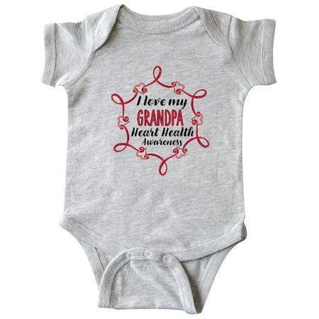 Inktastic I Love My Grandpa Heart Health Awareness Gift Baby Boy or Baby Girl Bodysuit
Inktastic I Love My Grandpa Heart Health Awareness Gift Baby Boy or Baby Girl Bodysuit