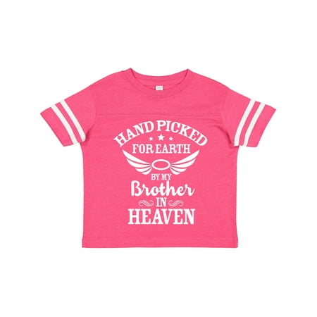 Inktastic Handpicked for Earth by My Brother in Heaven Angel Wings Gift Toddler Boy or Toddler Girl T-Shirt
Inktastic Handpicked for Earth by My Brother in Heaven Angel Wings Gift Toddler Boy or Toddler Girl T-Shirt