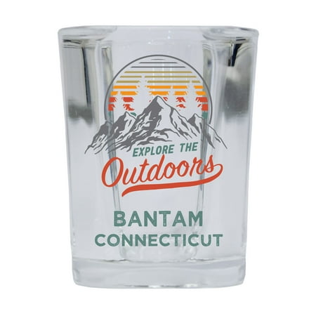 Bantam Connecticut Explore the Outdoors Souvenir 2 Ounce Square Base Liquor Shot Glass 4-Pack
Bantam Connecticut Explore the Outdoors Souvenir 2 Ounce Square Base Liquor Shot Glass 4-Pack