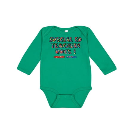 Inktastic Special Ed Teachers Rock Gift Baby Boy or Baby Girl Long Sleeve Bodysuit
Inktastic Special Ed Teachers Rock Gift Baby Boy or Baby Girl Long Sleeve Bodysuit