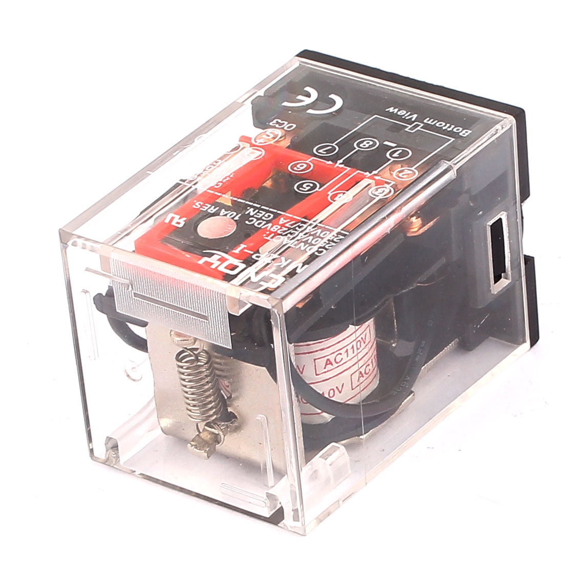 MK2P1 AC 110V Coil Voltage 8Pin DPDT Power Relay