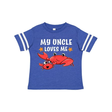 Inktastic My Uncle Loves Me- cute crab family Gift Toddler Boy or Toddler Girl T-Shirt
Inktastic My Uncle Loves Me- cute crab family Gift Toddler Boy or Toddler Girl T-Shirt
