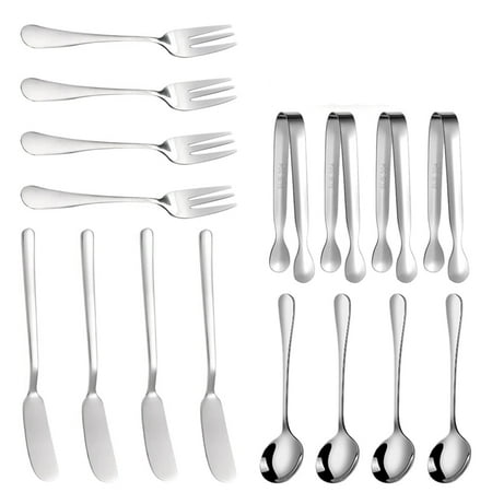 Cheese Spreader Knives Set 16 Pieces Charcuterie Accessories Stainless Steel Knives Serving Tongs (Silver)
Cheese Spreader Knives Set 16 Pieces Charcuterie Accessories Stainless Steel Knives Serving Tongs (Silver)
