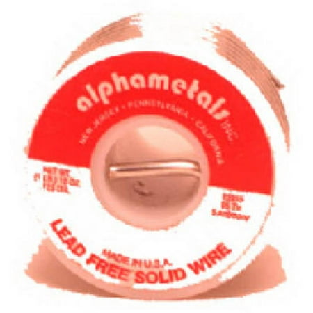 2PK 8 OZ .125 Diameter Spool General Purpose Solder Solid Wire