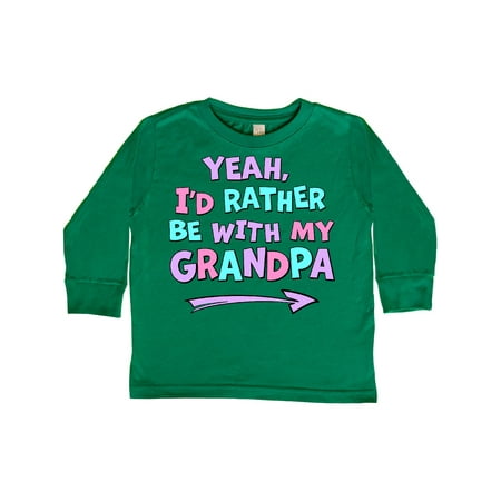 Inktastic Yeah I d Rather be with My Grandpa in Pink Blue and Purple Gift Toddler Boy or Toddler Girl Long Sleeve T-Shirt
Inktastic Yeah I d Rather be with My Grandpa in Pink Blue and Purple Gift Toddler Boy or Toddler Girl Long Sleeve T-Shirt