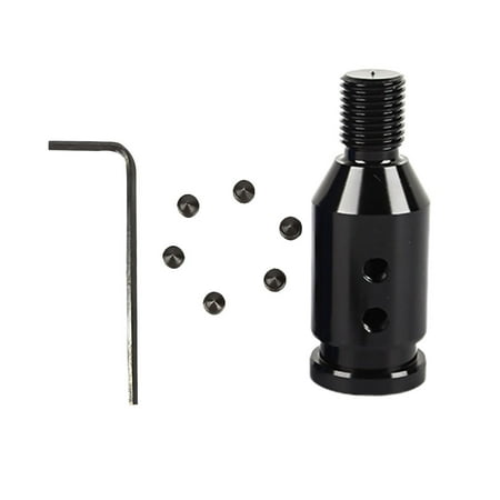Aluminum Alloy Gear Head Screw Converter Gear Lever Adapter Threaded Shifters Head Black
Aluminum Alloy Gear Head Screw Converter Gear Lever Adapter Threaded Shifters Head Black