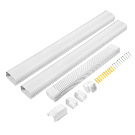 Uxcell 9.84ft L x 3.94 W PVC Decorative Air Conditioner Line Cover Kit White 1Set
Uxcell 9.84ft L x 3.94 W PVC Decorative Air Conditioner Line Cover Kit White 1Set