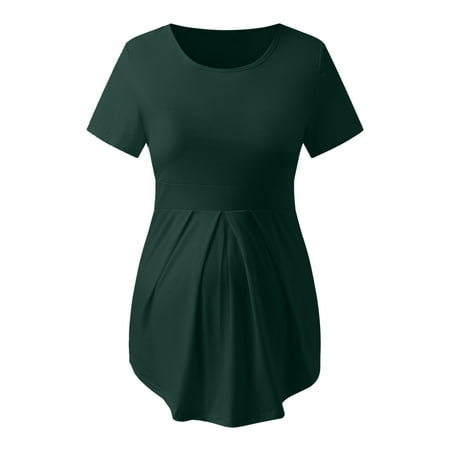 Maternity Shirt Tunic Womens Maternity Irregular Soild Hem Tee Shirt Casual Short Sleeve Crew Neck Basic Nursed T Shirt Top Breastfeeding Maternity Novelty Christmas T Shirts
Maternity Shirt Tunic Womens Maternity Irregular Soild Hem Tee Shirt Casual Short Sleeve Crew Neck Basic Nursed T Shirt Top Breastfeeding Maternity Novelty Christmas T Shirts